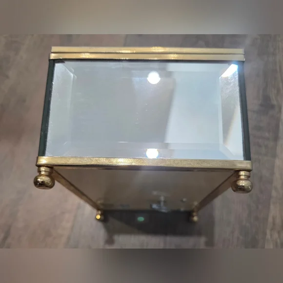 Vintage Schmid Mirrored Musical Jewellery Box With Velvet Interior - Picture 8 of 8